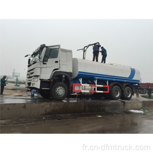 Fourniture de camions-citernes à eau HOWO d&#39;occasion